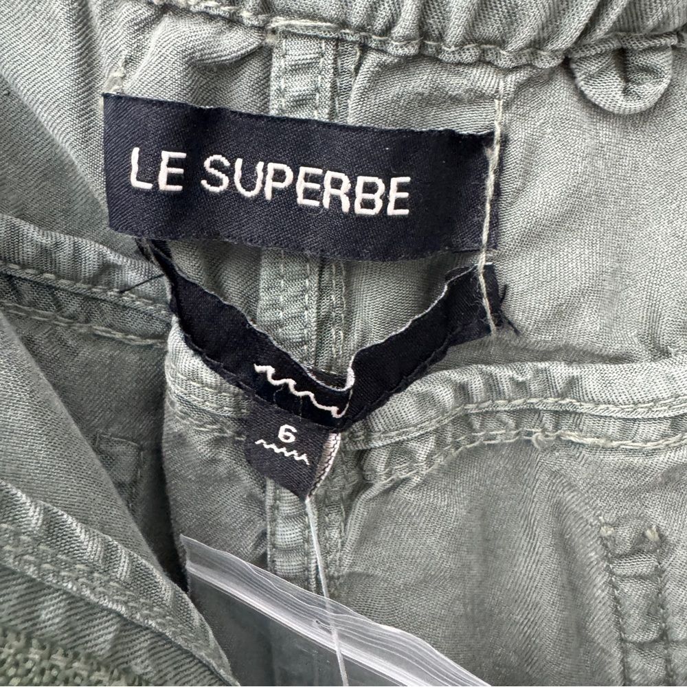 Le Superbe Santa Cruz Relaxed Cargo Pants NWT Size 6 - Picture 5 of 11